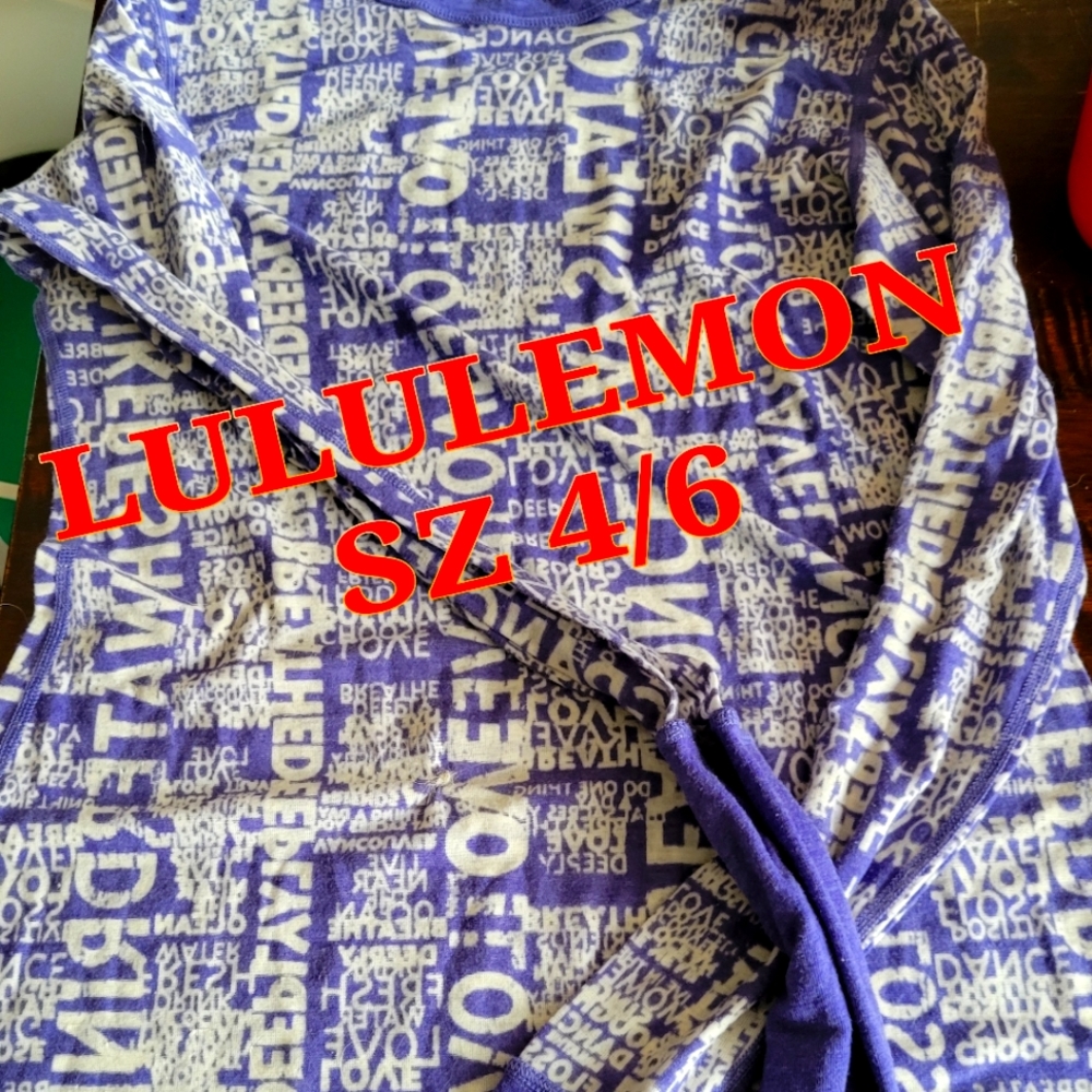 Lululemon Manifesto Long Sleeve